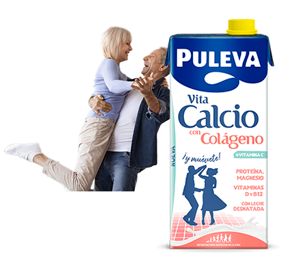 Leche Puleva Desnatada Vita Calcio con COLÁGENO