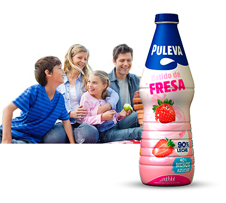 Batido PULEVA Fresa 1 litro