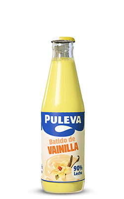 Batido Puleva vainilla envase de cristal 200 ml