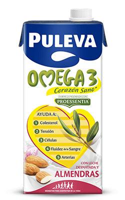 Leche Puleva Omega 3 con almendras