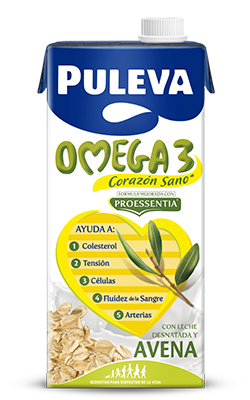 Leche Puleva Omega 3 desnatada con avena