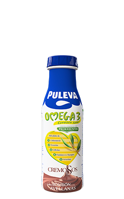 Puleva Omega 3 Cremosos Bombón con Avellanas
