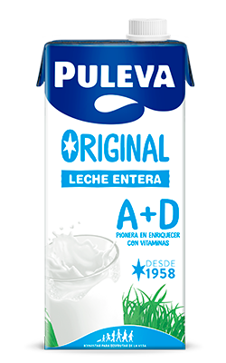 Leche Puleva entera brik 1l