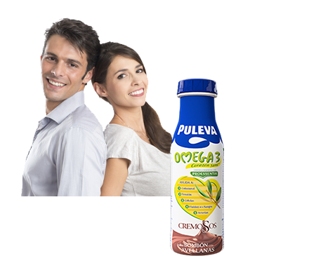 Puleva Omega 3 Cremosos Bombón con Avellanas