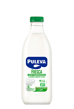 Leche Puleva Fresca semidesnatada con leche de Pastoreo y bienestar animal