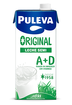 Leche Puleva Original A+D Semidesnatada brik 1l