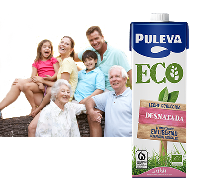 PULEVA Eco, leche desnatada