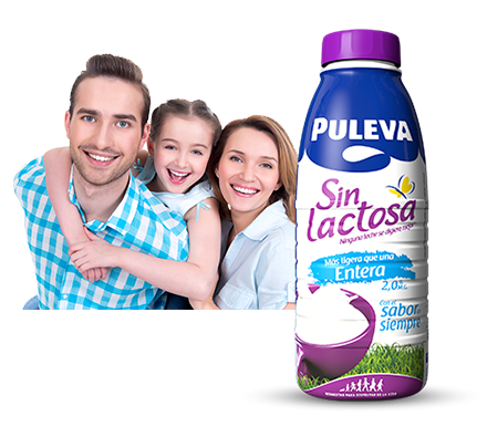 Leche PULEVA Sin Lactosa Entera