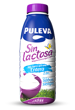 Leche entera sin lactosa