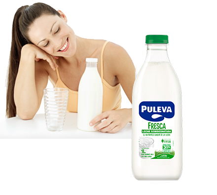 Leche PULEVA Fresca semidesnatada