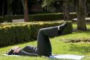 Ejercicio 2: Círculos de piernas
