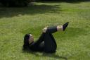 Ejercicio 6: Serie abdominal: Double stretch