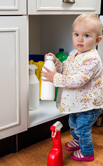 Ingestión de productos tóxicos en los niños