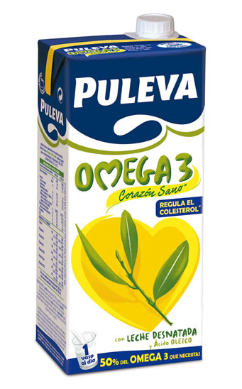 Preparado lácteo enriquecido con omega 3