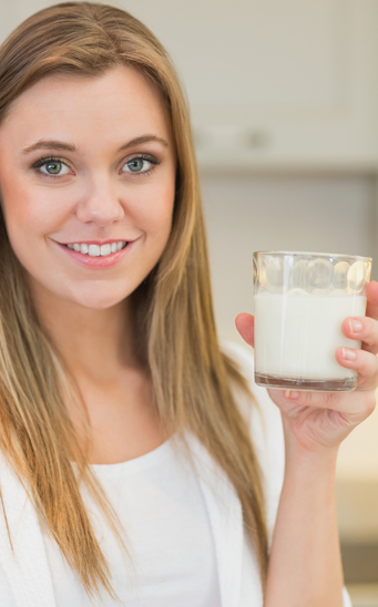 la leche, fuente de calcio