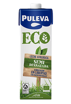 Leche eco semidesnatada Puleva - Galera