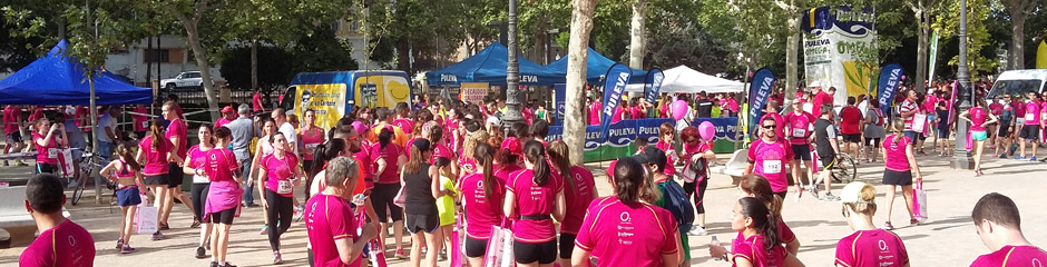 Puleva se suma a la VII carrera de la mujer