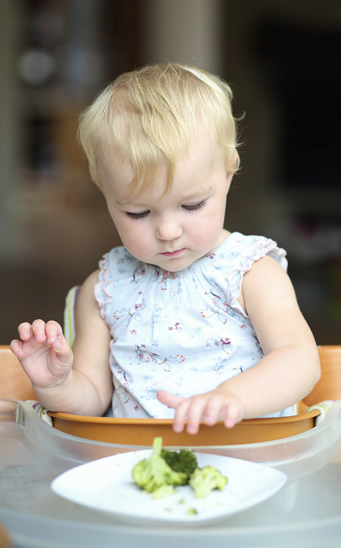 la mejor dieta para un bebé de más de 12 meses