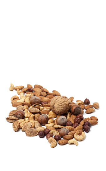 puñado de frutos secos puñado de frutos secos