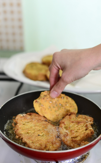 La técnica de la fritura supone un aumento de grasa