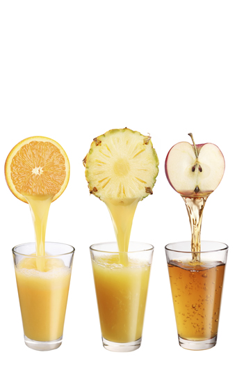 propiedades de los zumos de frutas