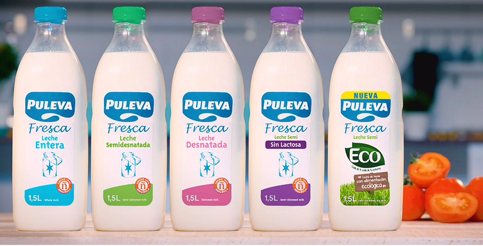 Puleva lanza la primera leche fresca ecológica en el mercado nacional