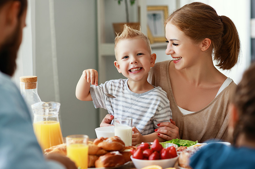 Healthy breakfasts for children