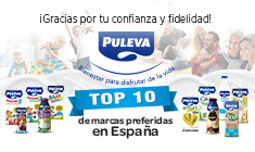 Puleva revalida su puesto en el top 10 de las marcas preferidas en España