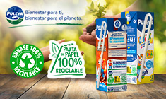 Puleva sustituye 180 millones de pajitas de plástico por pajitas de papel reciclable en toda su gama de 200 ml
