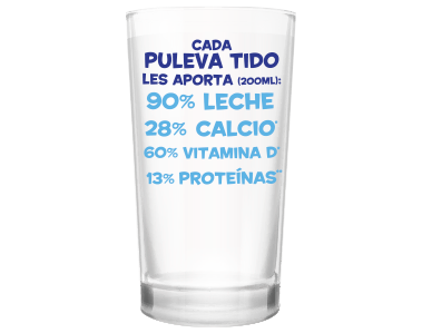 Vaso y texto