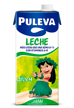 Leche Puleva Clásica Ligera A+D Semidesnatada brik 1l