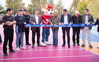 Nuevas pistas de baloncesto Puleva Tido y Puleva Proteína