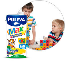 Leche Puleva Max ideal para niños a partir de 3 años