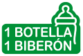 Una botella un biberón