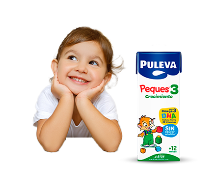 Puleva Peques 3 recomendada para niños de 1 a 3 años