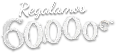 Regalamos 60.000€ Regalamos 60.000€