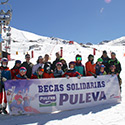 Puleva beca a 11 jóvenes esquiadores