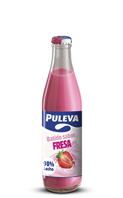 Batido Puleva fresa envase de cristal 200 ml