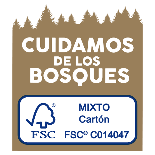 Sello Cuidamos los bosques