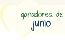 ganadores de junio