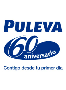 Logo Puleva 60 Aniversario - conmemoración 60 años de marca