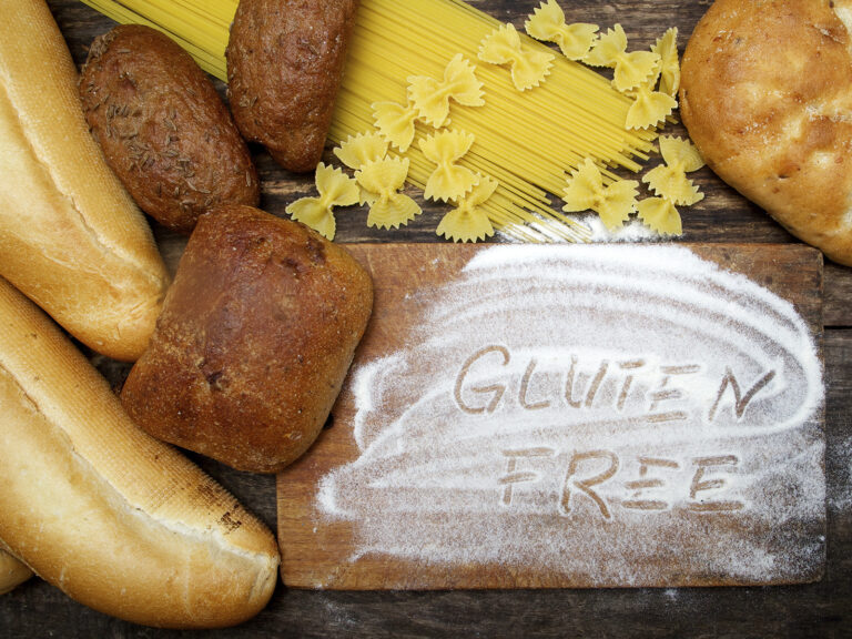 Productos sin gluten pan pasta fideos enfermedad celiaca