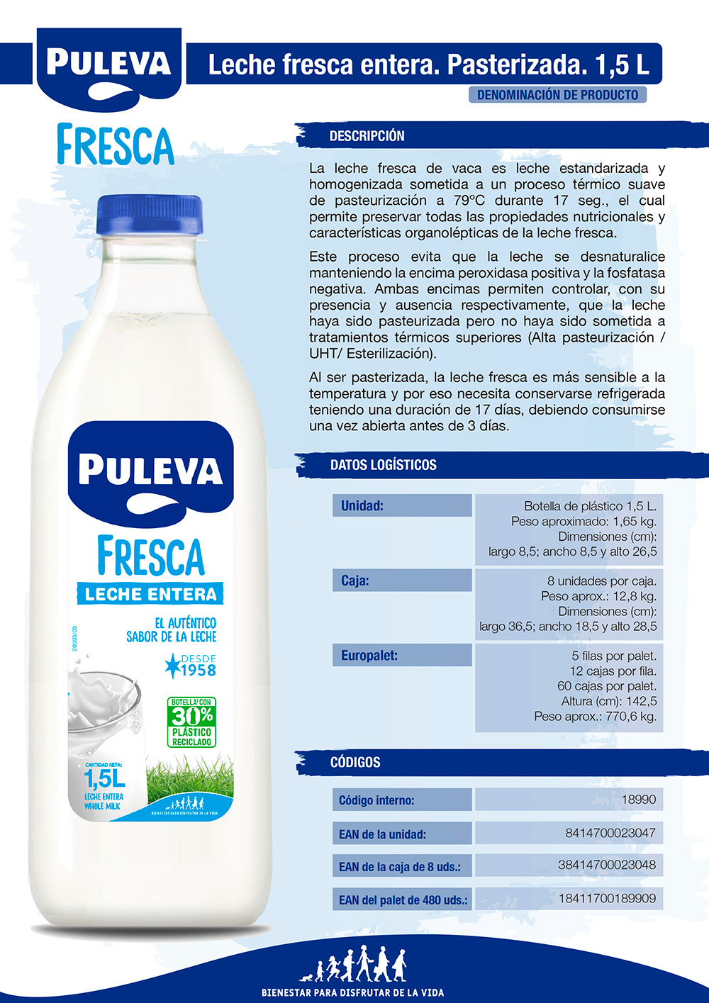 Ficha logística - 1500ml