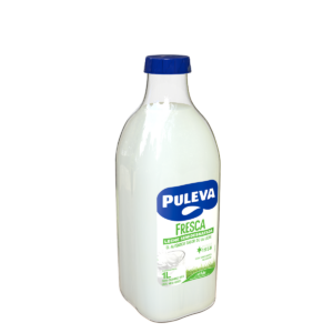 Botella de leche fresca PULEVA 1L semidesnatada