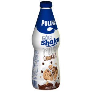 Botella PULEVA Milk shake sabor galletas chocolate cookies