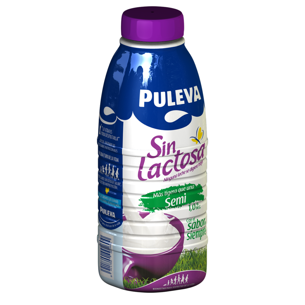 Leche semidesnatada sin lactosa