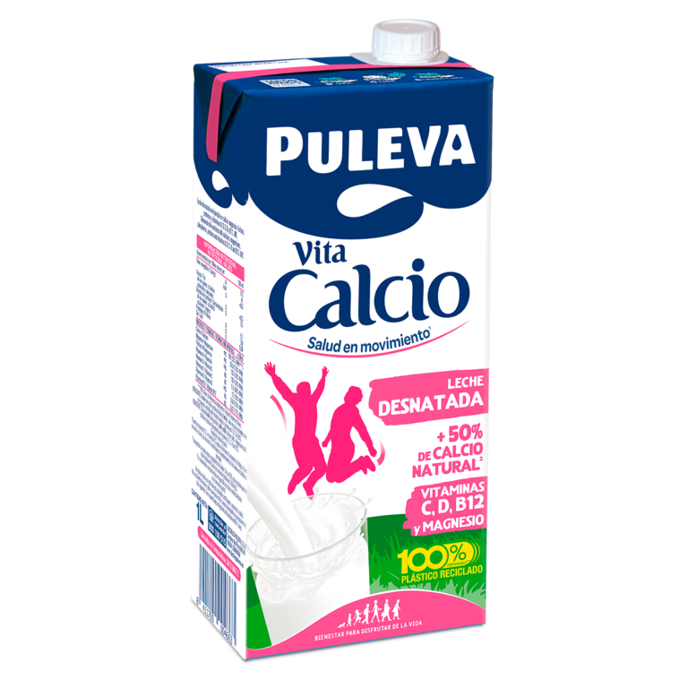 Puleva Vita Calcio Desnatada Brik 1L