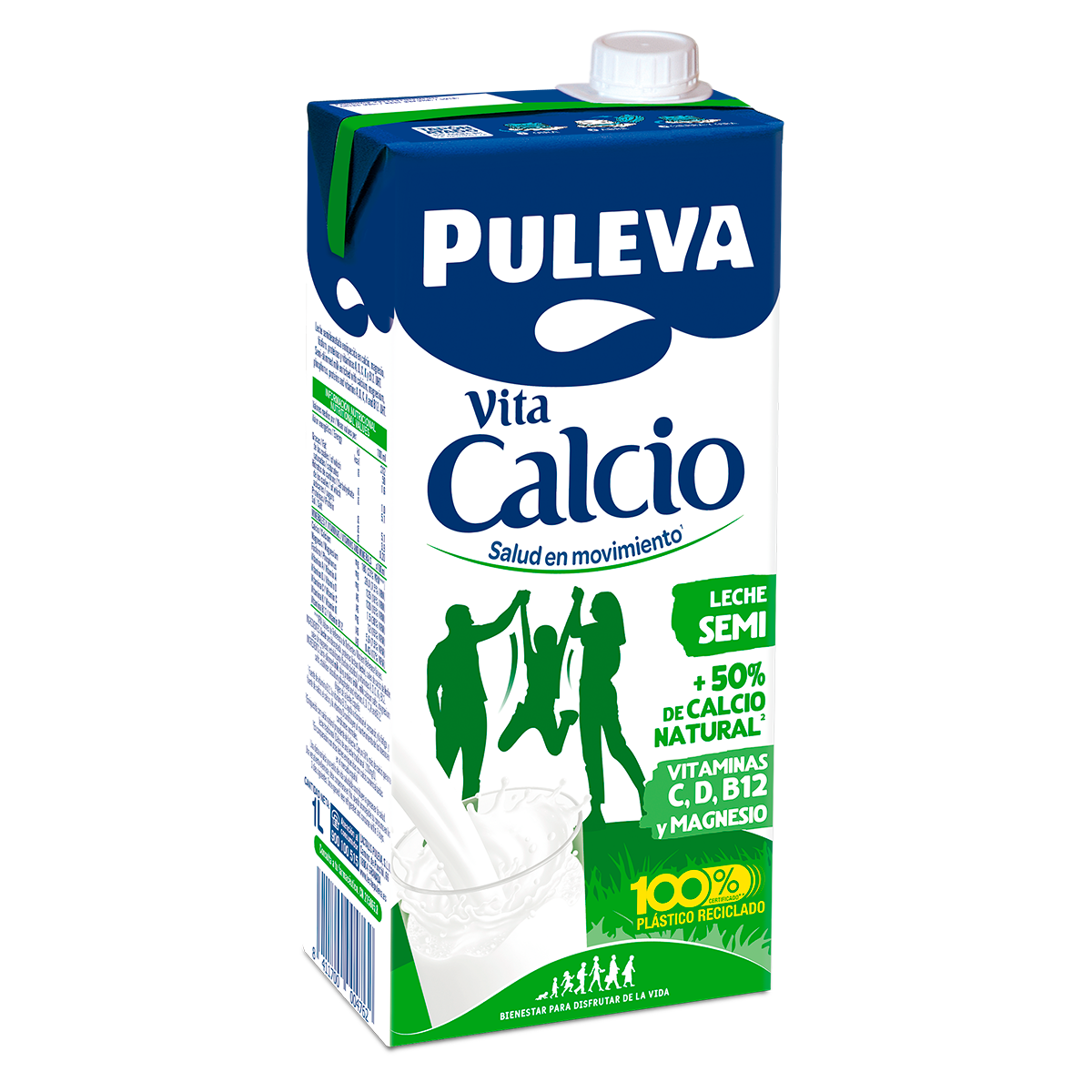 Puleva Vita Calcio Semi Brik 1L