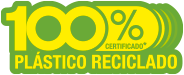 Certificación 100% plástico reciclado - compromiso total de sostenibilidad Puleva