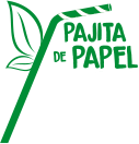 Logo Pajita de Papel - alternativa ecológica sostenible de Puleva